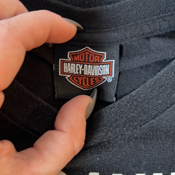 🎈HOST PICK🎈| Harley-Davidson | Ladies Small T•Shirt | 2019 | Black & White - Picture 8 of 8